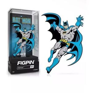 Ultra PRO 3'' FiGPiN Batman Electroplated Nickel Coating Laser Engraved Finish
